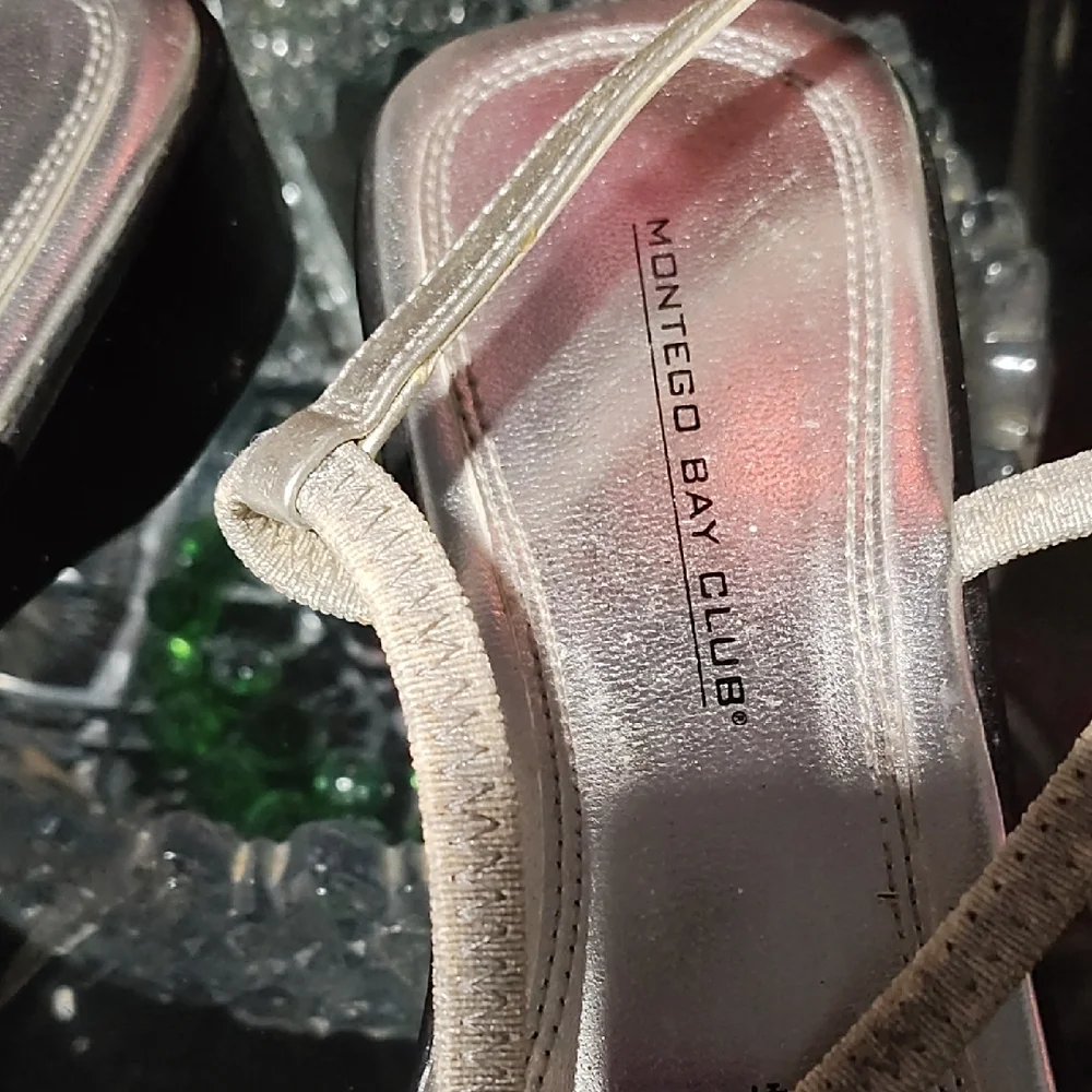 Elegant Silver Sandals